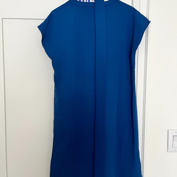 Carry Maternity Blue Dress Size Small - Picture 3 of 4